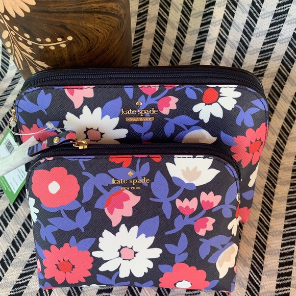 Kate spade Cameron Street briley cosmetic set blue - Picture 3 of 7